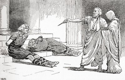 A scene from William Shakespeare